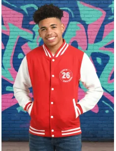 Get the varsity look. Perfect for sports teams, or an alternative to the Leavers Hoodie