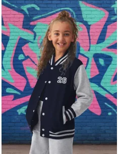 This Junior Varsity Jacket is the perfect way to make a classic American style