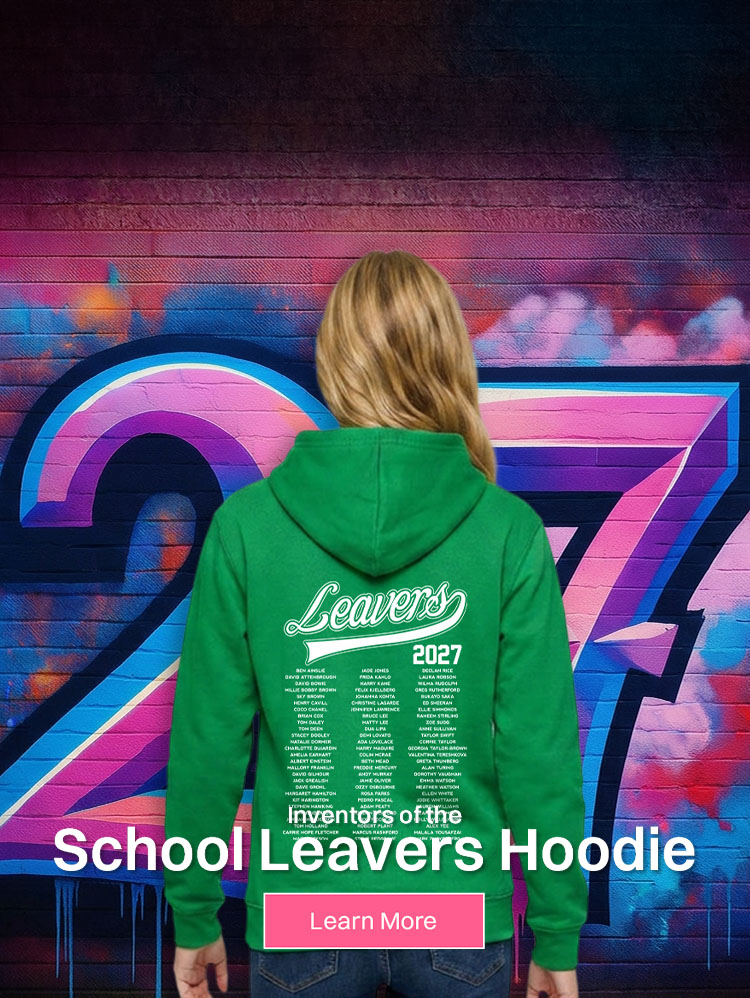 School Leavers Hoodies - create your design and get a price here